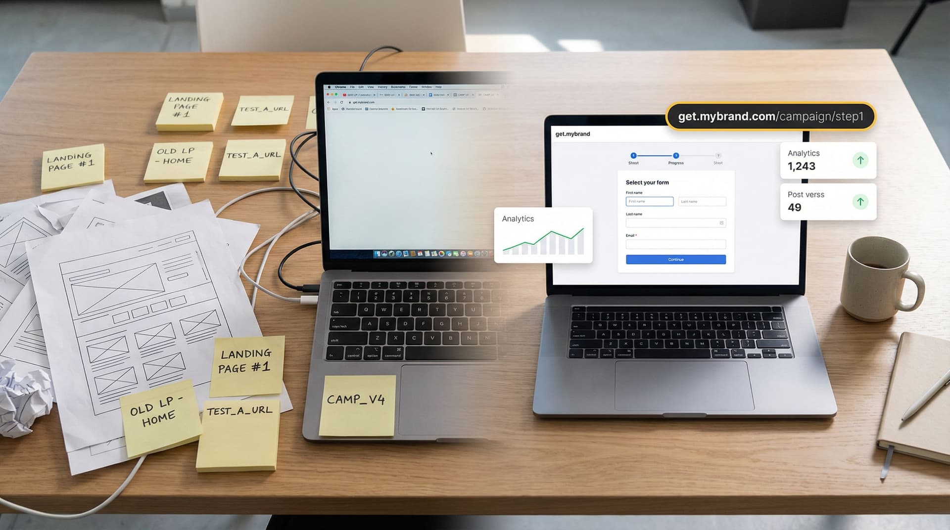 Campaigns Without Landing Pages: Using Custom URLs + Form Themes to Replace Full Microsites