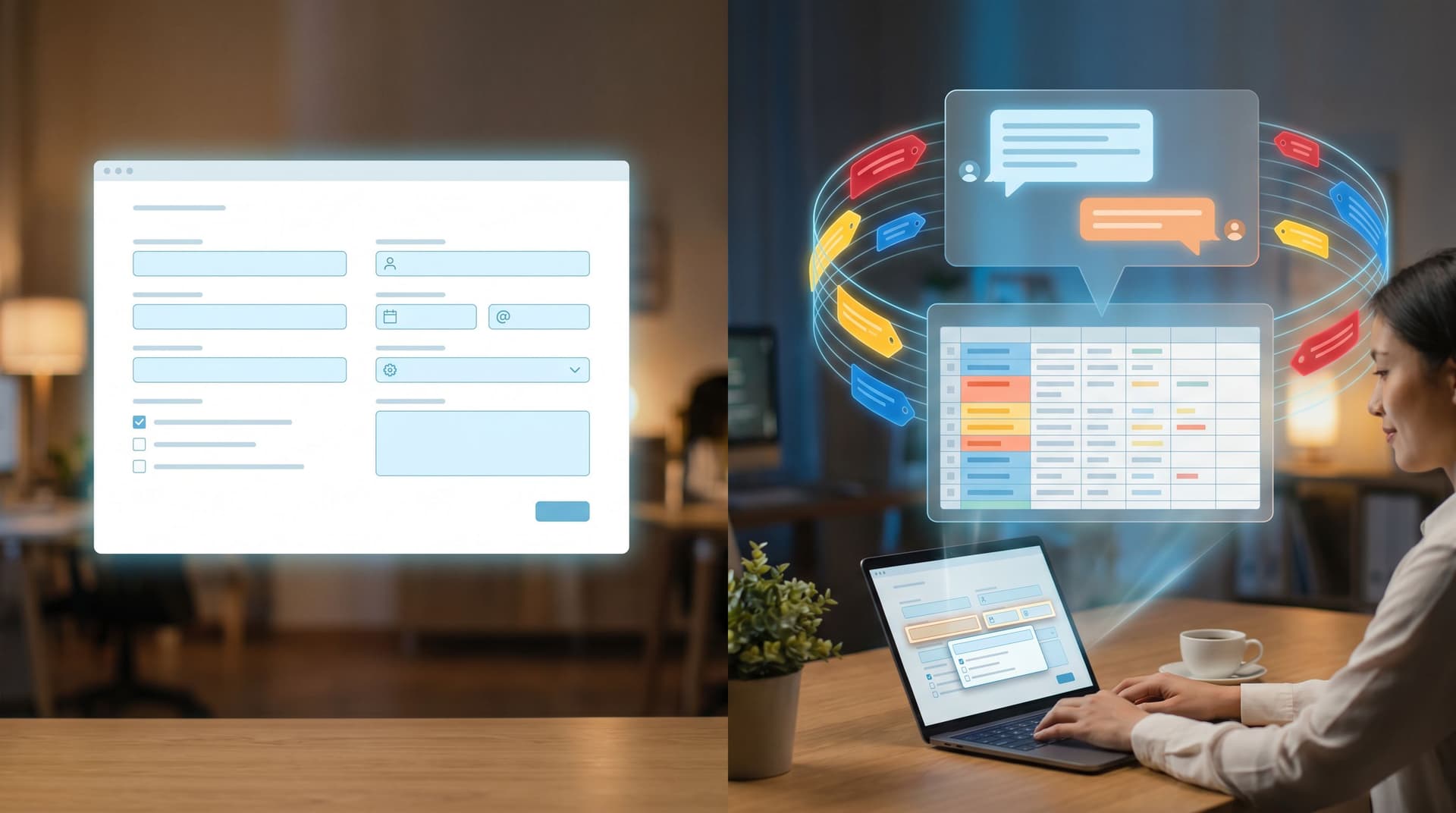 AI Triage in Forms: Letting Models Draft Next Steps While Humans Own Final Decisions