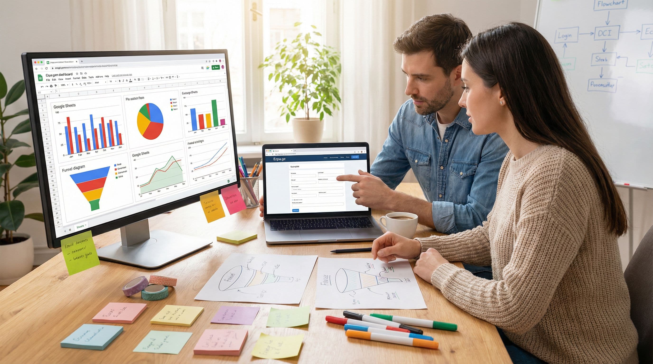 From Form to Funnel: Turning Raw Responses into a Live Google Sheets Dashboard