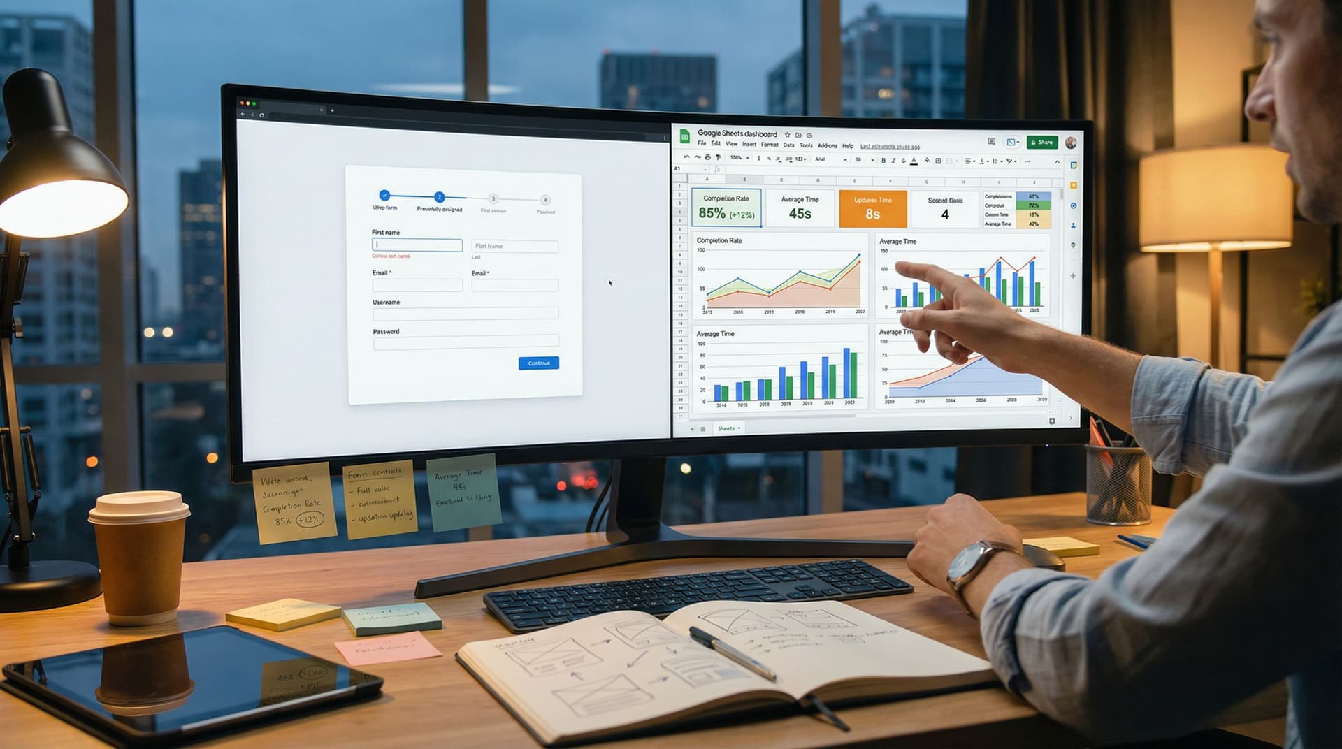 Real-Time Form Optimization: Using Live Google Sheets Data to Iterate in a Single Day